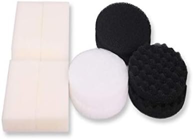 Compatible Foam Filter Pad Set for Fluval FX5 and FX6 (2 x Polishing Pad, 2 x Foam Filter, 2 x Activated Carbon, 2 x Bio-Foam)