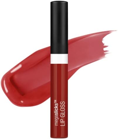wet n wild MegaSlicks Lip Gloss, Ultra-Glossy, Vitamin-E Enriched, Ultra-Gloss High Shine Moisturizing, Cruelty-Free & Vegan - Bronze Berry