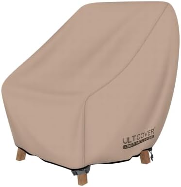 ULTCOVER Waterproof Patio Chair Cover, 32W x 34D x 34H in