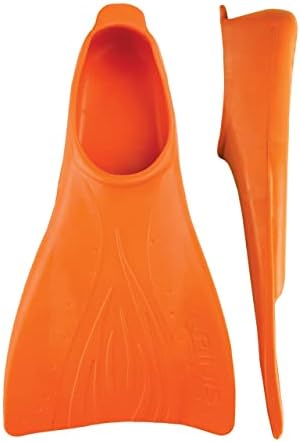 FINIS Booster Swim Fins for Kids - Floating Rubber Fins - Teaches Kick Technique - Open-Toe Design - Comfortable Fit