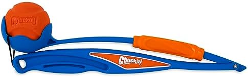 Chuckit! Fetch and Fold 25M Dog Ball Launcher, 25in Length, Medium Ball