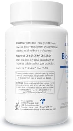 BIOTICS RESEARCH Bio Multi Plus Iron & Copper Free Multivitamins 270Tablets