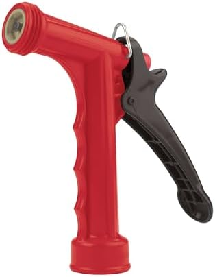 Gilmour Light Duty Garden Hose Nozzle, Water Hose Nozzle for Watering Garden or Lawn | Concentrated Spray, Trigger Lock, Flow Control