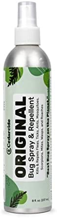 Cedarcide Original Bug Spray | Repel & Kill Fleas, Ticks, Mosquitoes, Mites, Ants & Chiggers | For use on People