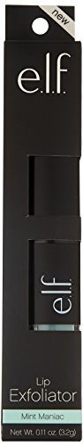 e.l.f. Lip Exfoliator Conditioning Formula, Mint Maniac, 0.11 Ounce (Pack of 1)