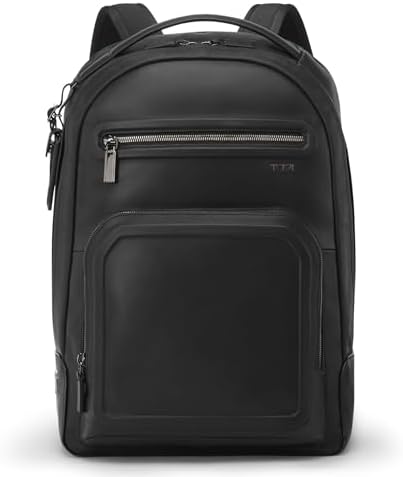 TUMI Harrison Warren Backpack, 15-Inch Laptop Backpack, Black Bombe