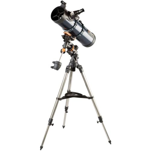Celestron AstroMaster 130EQ Telescope for Deep-Sky Beginners | Large 130mm Optics, Bright Moon & Deep-Sky Views, Perfect First Telescope, German Equatorial Mount with Easy Manual Controls