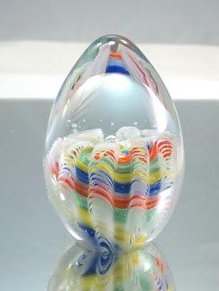 M Design Art Handcraft Art Crystal Rainbow Glass Paperweight PP-0145 [Kitchen]
