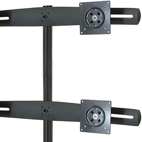 Ergotron – DS100 Quad Monitor Stand for Desk, Four Monitor VESA Mount – for 4 Monitors Up to 24 Inches, 0 to 31 lbs Each