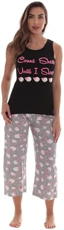 Just Love 100% Cotton Capri Sets Women Sleepwear