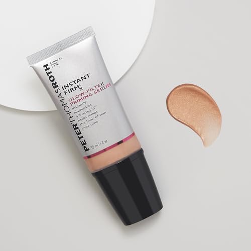 Peter Thomas Roth | Instant FIRMx Glow-Filter Priming Serum, Illuminating and Firming Serum, Helps Sculpt the Look of Skin Over Time