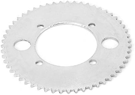 Qii lu Rear Chain Sprocket, 25H 55T 2.126in Rear Chain Sprocket Fit for E300 Compatible #25 Electric Scooter