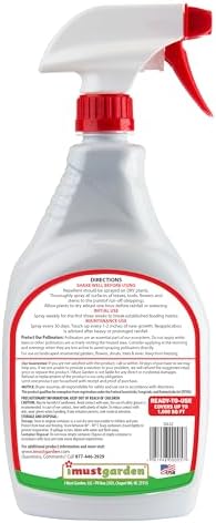 I Must Garden Deer Repellent: Powerful All-Natural Protection, 32oz Spice | Ready to Use Spray - Safe for Plants Pets & Pollinators - Pleasant Scent - Long-Lasting Control