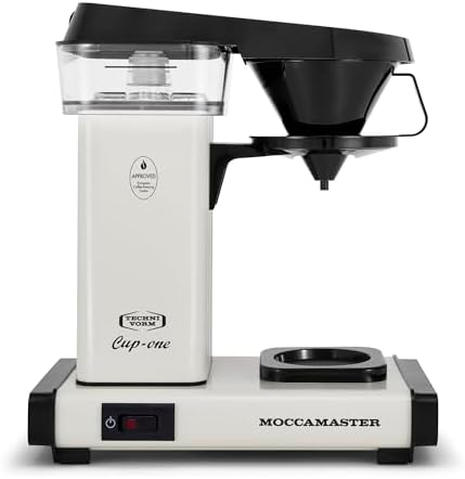Technivorm Moccamaster 69212 Cup One, One-Cup Coffee Maker 10 Ounce Polished Silver