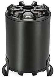 KICKER 46CWTB84 TB8 8-inch Loaded Weather-Proof Subwoofer Enclosure w/Passive Radiator - 4-Ohm, 300 Watt | Weatherproof loaded 8 inch powersports bass