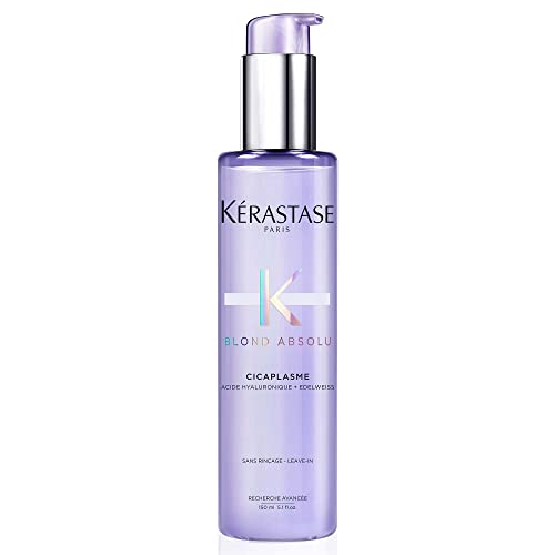 KERASTASE Blond Absolu Cicaplasme Serum - Hydrating Leave In Serum For Color Treated Hair, Heat Protects Up To 450°F