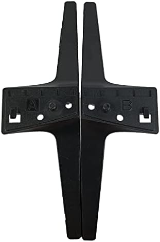 Replacement TV Stand Legs fit for LG 49", 50", 55" TVs, Compatible with MAM643660 MAM64366011, Fits Models 49LJ5500 50UN6950ZUF 55UM7300AUE and More