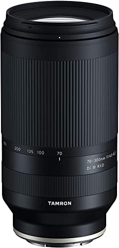 Tamron 70-300mm F/4.5-6.3 Di III RXD for Sony Mirrorless Full Frame/APS-C E-Mount (Tamron 6 Year Limited USA Warranty), Black