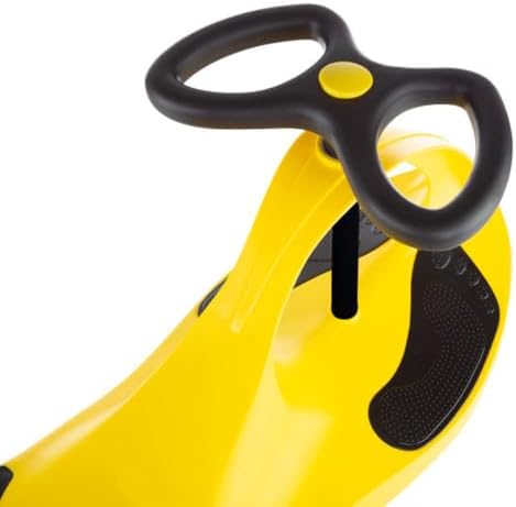 Wiggle Car Ride On Toy - No Batteries, Gears or Pedals - Twist, Swivel, Go - Outdoor Ride Ons for Kids 3 Years and Up by Lil' Rider (Hot Pink)