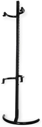 Pro Stand Plus Bike Rack - Heavy-Duty Telescoping Bicycle Stand with Tool Tray, Rotating Clamps, and Adjustable Handlebar Rod by RAD Cycle (Black)