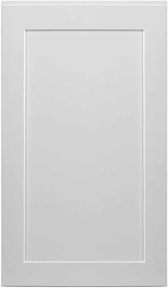Design House Brookings Kitchen Wall Cabinet, 12", White | Adjustable Shelves, Adjustable Hinges, Wall Mount, Contemporary/Modern, Wood, Kitchen, 561530