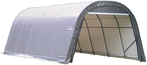 ShelterLogic 71332 Grey 12'x20'x8' Round Style Shelter