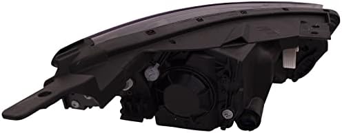 Headlight CAPA Certified Left Driver Compatible with 2018-2023 KIA Rio 5 Sedan and Hatchback