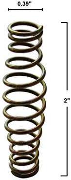 Replacement Spring for Pruning Shears, Precision Trimming Scissors Part for Heavy Duty Bypass Pruner, 2 inch