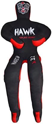 Hawk Sports Clown Grappling Dummy for Combat Sports Mastery, Moveable and Strikeable Punching Dummy for Adults, 5 ft. Boxing Dummy for MMA Jiu-Jitsu
