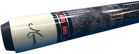Meucci SB3-R Handcrafted Billiards Pool Cue Stick w/PRO Shaft - Red + Hard CASE