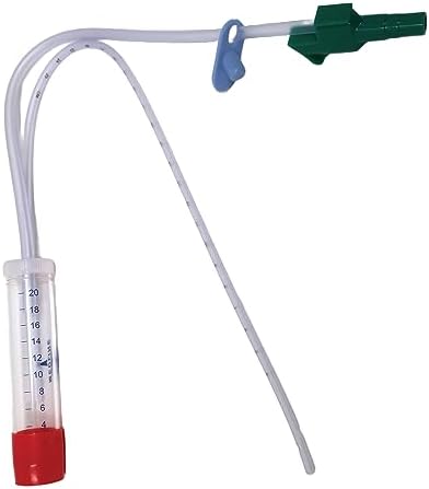 Dogzymes Delee Style Suction Catheter for Extracting Liquid or Mucous from Animal's Nose and Mouth with Easy to use Tubes and Gentle Mouth Suction