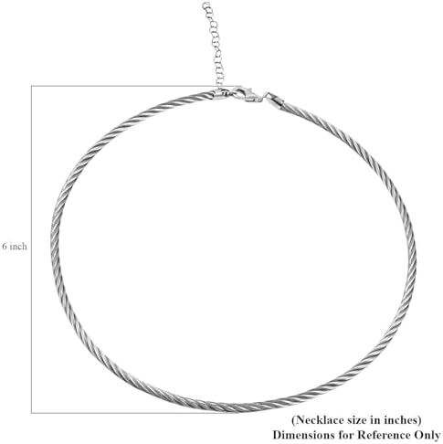 Shop LC Chain Necklace in Sterling Silver 20.21 Grams 17 Inches