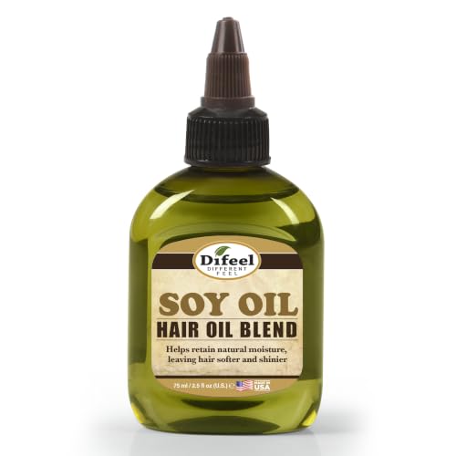 Difeel Soy Hair Oil Blend - Travel Size 2.5 Ounce