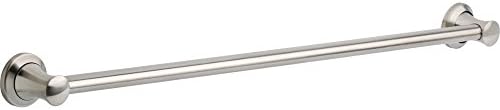 Delta Faucet 41712-CZ Transitional 12-Inch Grab Bar with Concealed Mounting, Champagne Bronze
