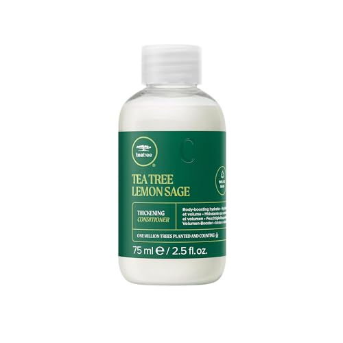 Tea Tree Lemon Sage Thickening Conditioner, Builds Body + Boosts Volume, For Fine Hair