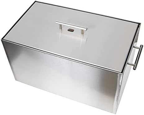 15 Quart Jar - 2022 Style - Stove Top Water Bath Canner, Large Stock Pot - Not Polished - Hand Made - NO Spout
