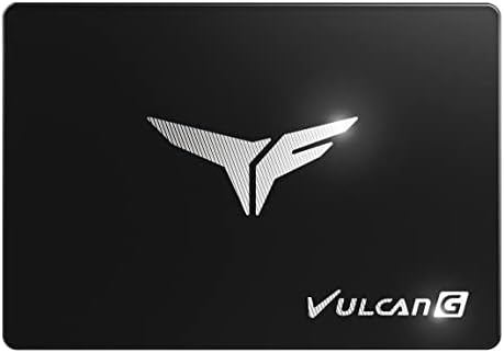 TEAMGROUP T-Force Vulcan G 512GB SLC Cache 3D NAND TLC 2.5 Inch SATA III Internal Solid State Drive SSD (R/W Speed up to 550/500 MB/s) T253TG512G3C301