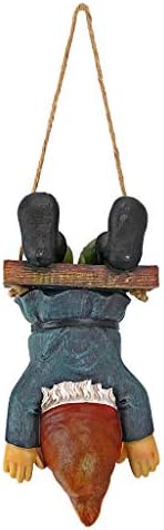 Design Toscano Alfie the Acrobat: Swinging Gnome Statue
