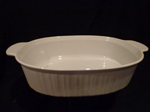 Corningware 4 Liter French White Oval Casserole F-14-B