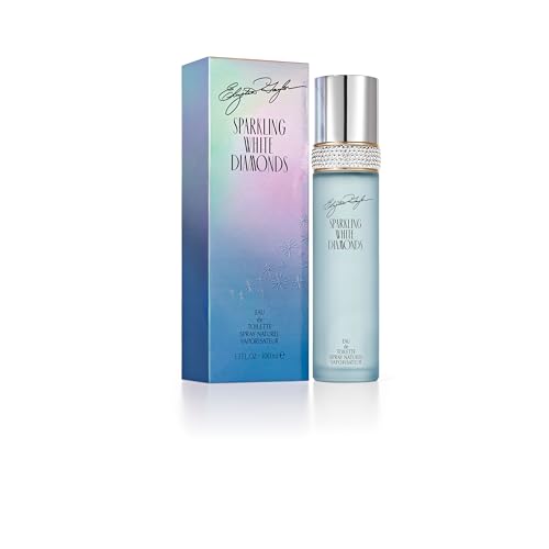 Elizabeth Taylor Women's Perfume, Sparkling White Diamonds, Eau De Toilette EDT Spray, 3.3 Fl Oz
