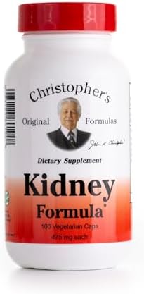Christopher's Original Formulas Kidney Formula - Kidney Cleanse Detox & Repair Formula - Herbal Blend for Kidney Support