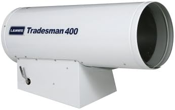 Tradesman CP400 Portable Propane LP Forced Air Heater — Torpedo Salamander Heater w/Thermostat for Indoor, Garage, Shop, Construction, Barn, Patio