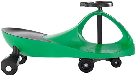 Wiggle Car Ride On Toy - No Batteries, Gears or Pedals - Twist, Swivel, Go - Outdoor Ride Ons for Kids 3 Years and Up by Lil' Rider (Hot Pink)
