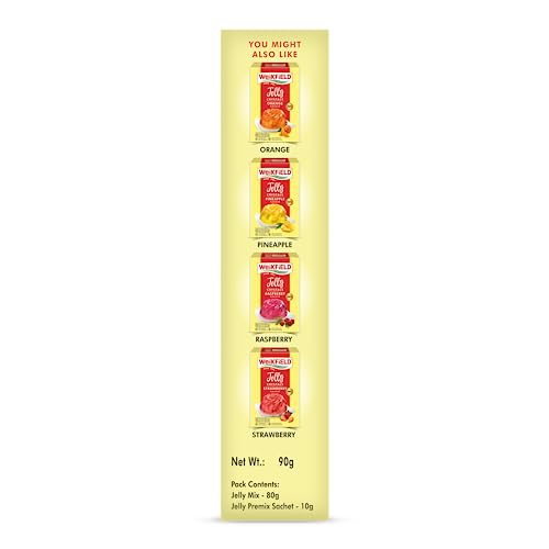 WeiKFiELD Jelly Crystals, Mango, 90g Carton