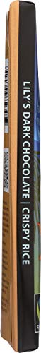 Lily's Crispy Rice Dark Chocolate (12x3 OZ)