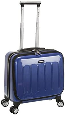 Rockland Revolution Hardside Rolling Computer Case, Carry-On, Silver