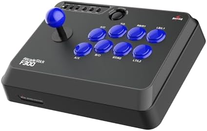 MAYFLASH F300 Arcade Fight Stick Joystick for Switch/Switch 2, PS4, PS3, Xbox Series S/X, Xbox One, Xbox 360, macOS, Windows, Steam Deck and more