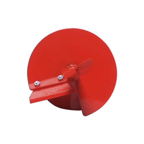 THUNDERBAY 6 Inch Diameter 36 Inch Long Earth Auger Bit with Fishtail Point and Patent Shock Spring