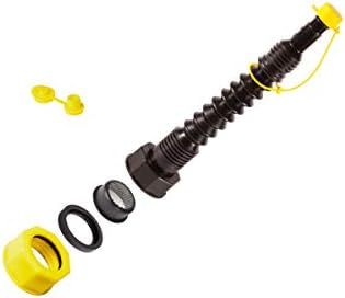 EZ-POUR® Standard Replacement Spout & Vent Kit, Multi-Purpose Spout, 1 Pk | Flexible Standard Spout Fits 1-3/4 in Openings. Includes Vent. For Older Utility Cans, Water Jugs & Containers.