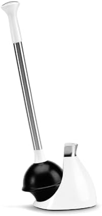 simplehuman Toilet Brush with Caddy Stainless Steel, Black